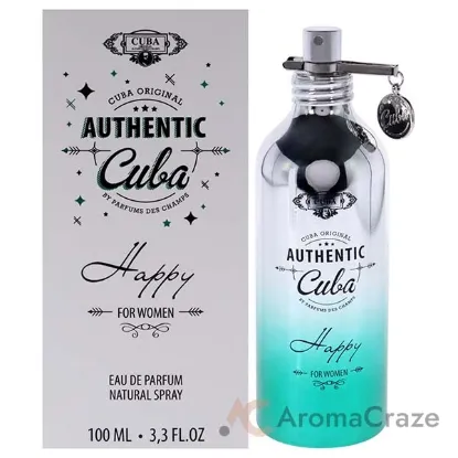 Picture of Cuba Authentic Happy by Cuba for Women - 3.3 oz EDP Spray