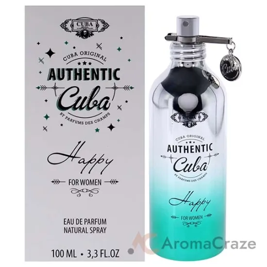 Picture of Cuba Authentic Happy by Cuba for Women - 3.3 oz EDP Spray