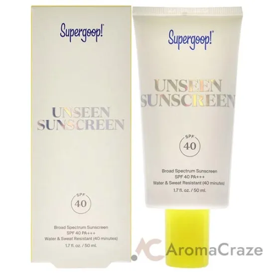 Picture of Unseen Sunscreen SPF 40 by Supergoop for Women - 1.7 oz Sunscreen