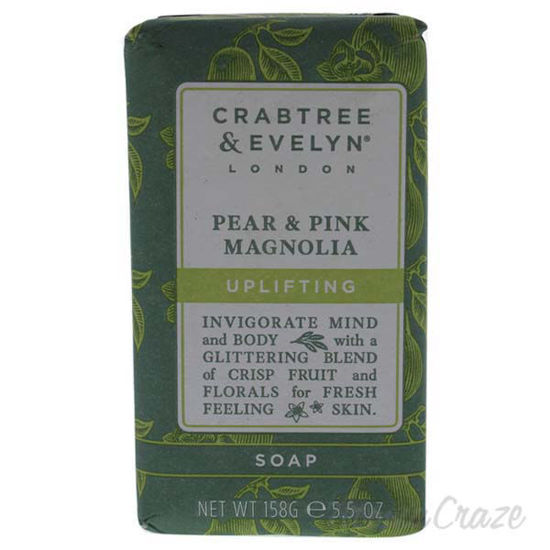 Pear and Pink Magnolia Uplifting Bar Soap by Crabtree and Ev