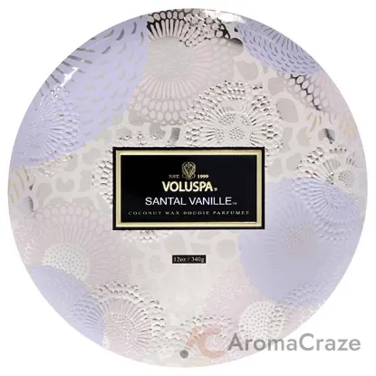 Picture of Japonica Collection 3 Wick Tin Candle - Santal Vanille by Voluspa for Unisex - 12 oz Candle
