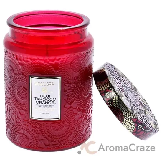 Picture of Japonica Collection Large - Goji and Tarocco Orange by Voluspa for Unisex - 18 oz Candle