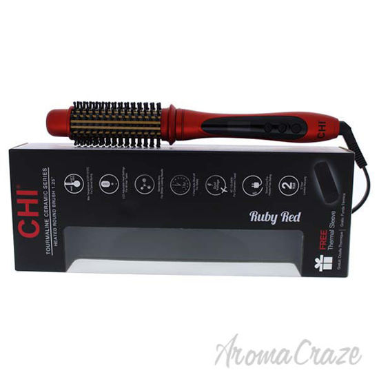 Air Tourmaline Ceramic Heated Round Brush by CHI for Unisex 