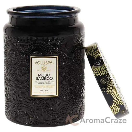Picture of Japonica Collection Large - Moso Bamboo by Voluspa for Unisex - 18 oz Candle