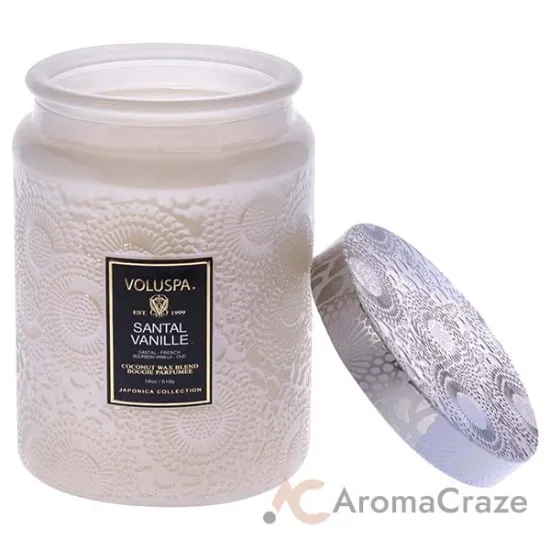 Picture of Japonica Collection Large - Santal Vanille by Voluspa for Unisex - 18 oz Candle