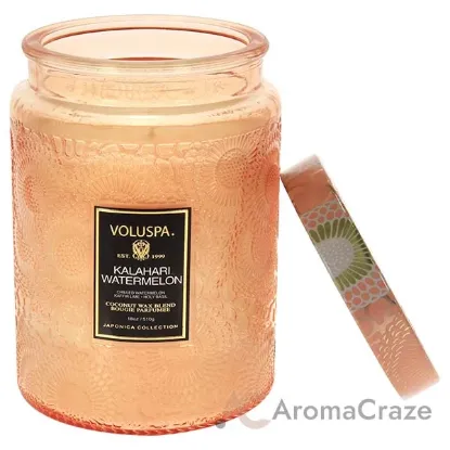 Picture of Japonica Collection Large - Kalahari Watermelon by Voluspa for Unisex - 18 oz Candle