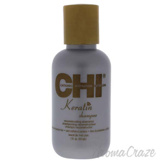 Keratin Reconstructing Shampoo by CHI for Unisex - 2 oz Sham