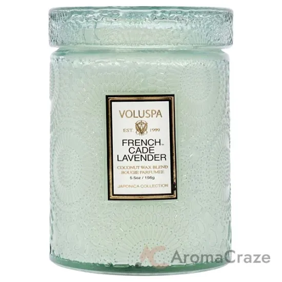 Picture of Japonica Collection Small - French Cade Lavender by Voluspa for Unisex - 5.5 oz Candle