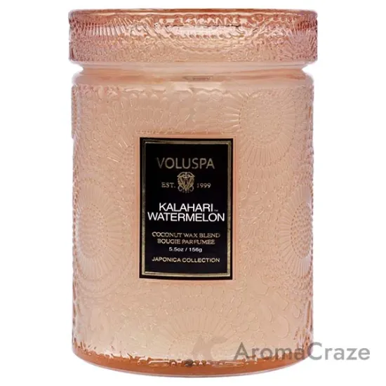 Picture of Japonica Collection Small - Kalahari Watermelon by Voluspa for Unisex - 5.5 oz Candle