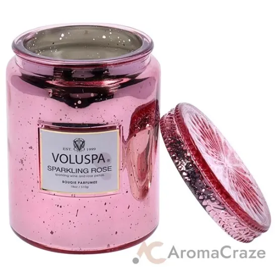 Picture of Large - Sparkling Rose by Voluspa for Unisex - 18 oz Candle