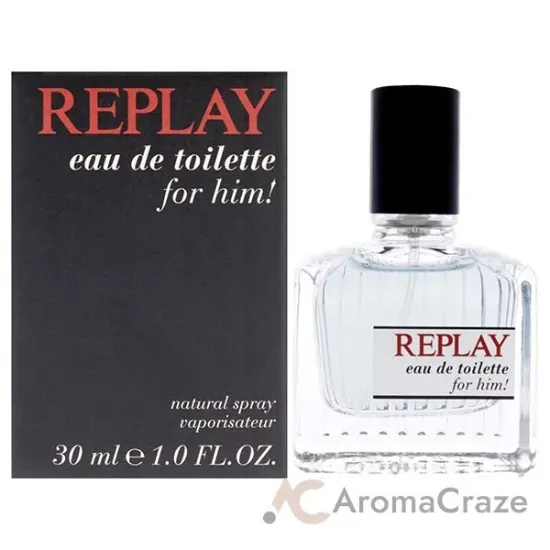 Picture of Replay by Replay for Men - 1 oz EDT Spray