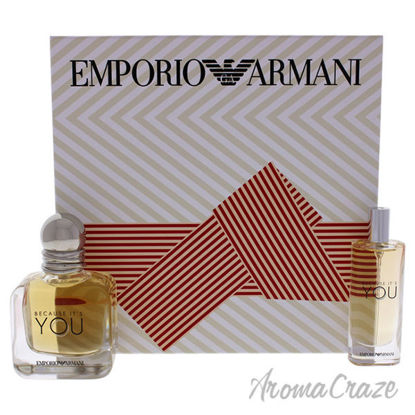 Because It Is You by Emporio Armani for Women - 2 Pc Gift Se