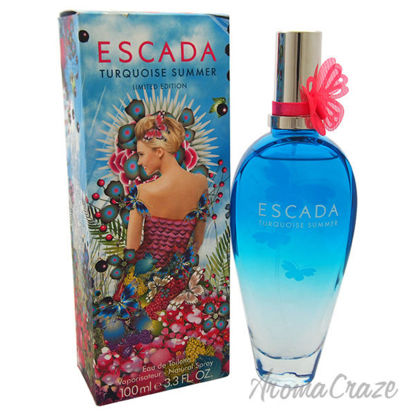 Turquoise Summer by Escada for Women - 3.3 oz EDT Spray (Lim