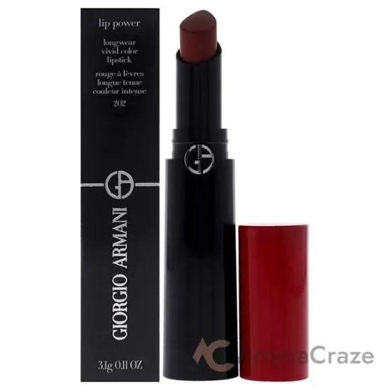 Picture of Lip Power Longwear Vivid Color Lipstick - 202 Grazia by Giorgio Armani for Women - 0.11 oz Lipstick