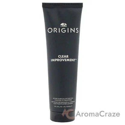 Picture of Clear Improvement Active Charcoal Detoxifying Cleanser by Origins for Unisex - 5 oz Cleanser