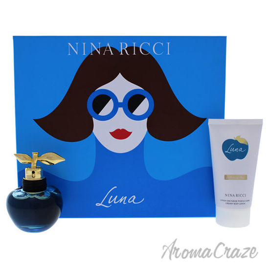 Luna by Nina Ricci for Women - 2 Pc Gift Set 1.7oz EDT Spray