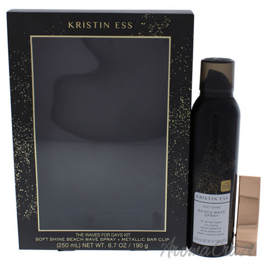 Beach Wave Spray Plus Metallic Gold Bar Clip Kit by Kristin 