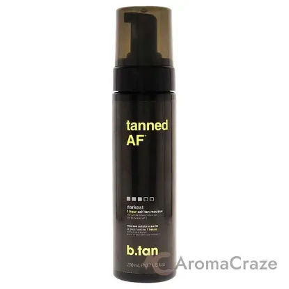 Picture of Tanned Af Self Tan Mousse by B.Tan for Unisex - 6.7 oz Mousse