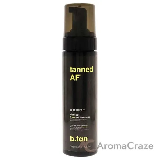 Picture of Tanned Af Self Tan Mousse by B.Tan for Unisex - 6.7 oz Mousse