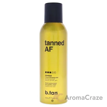 Picture of Tanned AF Darkest Self Tan Bronzing Mist by B.Tan for Unisex - 7 oz Bronzer