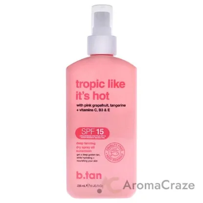 Picture of Tropic Like Its Hot SPF 15 by B.Tan for Unisex - 8 oz Sunscreen