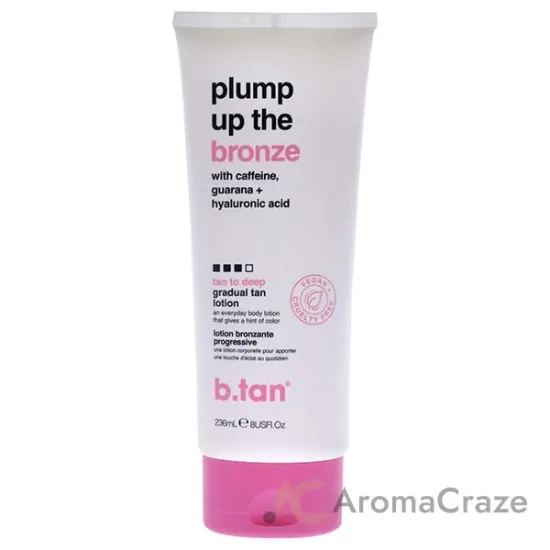 Picture of Plump Up The Bronze Gradual Tan Lotion - Tan To Deep by B.Tan for Unisex - 8 oz Bronzer