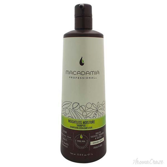 Wightless Moisture Shampoo by Macadamia for Unisex - 33.8 oz
