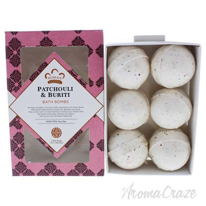 Patchouli and Buriti Bath Bombs by Nubian Heritage for Unise