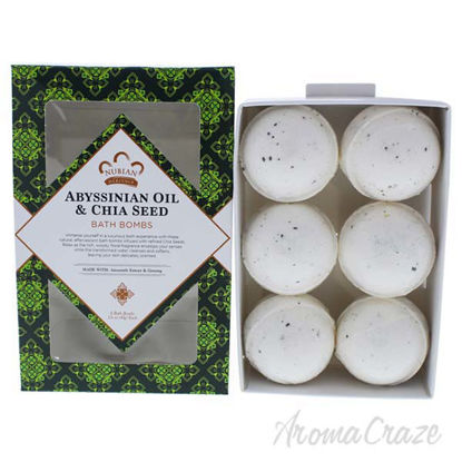 Abyssinian Oil and Chia Seed Bath Bombs by Nubian Heritage f