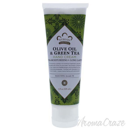 Olive Oil and Green Tea Hand Cream by Nubian Heritage for Un