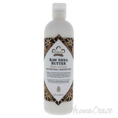 Raw Shea Butter Body Lotion by Nubian Heritage for Unisex - 