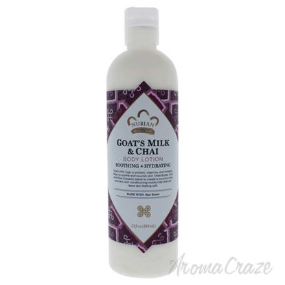 Goats Milk and Chai Body Lotion by Nubian Heritage for Unise