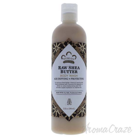 Raw Shea Butter Body Wash by Nubian Heritage for Unisex - 13
