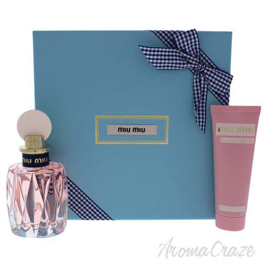 LEau Rosee by Miu Miu for Women - 2 Pc Gift Set 3.4 oz EDT S