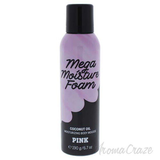 Pink Mega Moisture Foam Coconut Oil by Victorias Secret for 