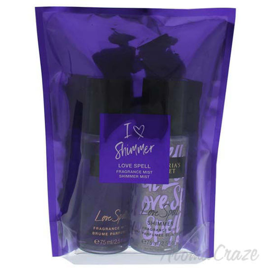 Love Spell Set by Victorias Secret for Women - 2 Pc 2.5oz Lo
