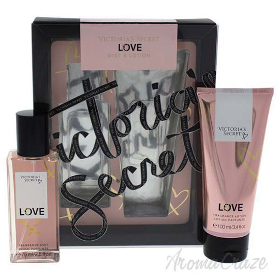 Love Set by Victorias Secret for Women - 2 Pc 3.4oz Body Lot