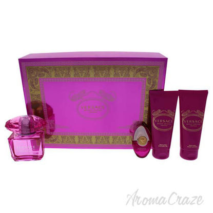 Bright Crystal Absolu by Versace for Women - 4 Pc Gift Set 3