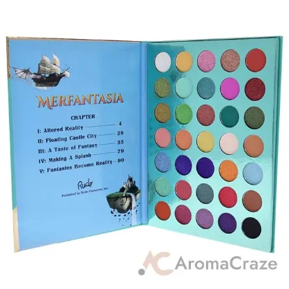 Picture of Merfantasia Eyeshadow Palette - Paperback Edition by Rude Cosmetics for Women - 0.74 oz Eye Shadow
