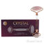 Crystal Face and Full Body Roller - Rose and Clear by ORA fo