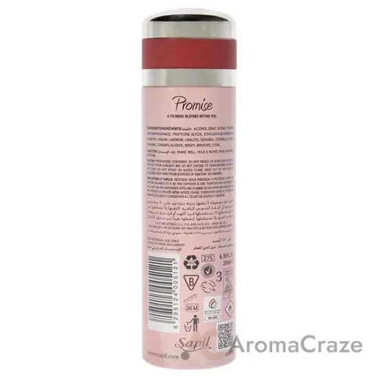 Picture of Promise by Sapil for Women - 6.76 oz Deodorant Spray