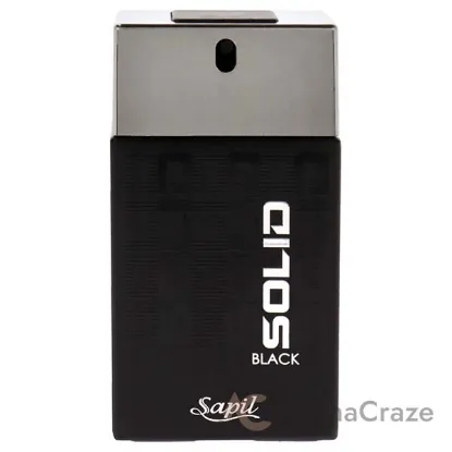 Picture of Solid Black by Sapil for Men - 3.4 oz EDT Spray