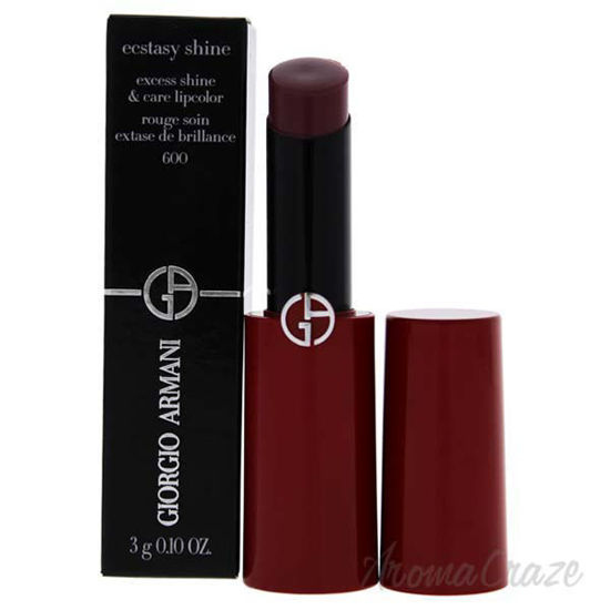 Ecstasy Shine Lipstick - 600 Garconne by Giorgio Armani for 