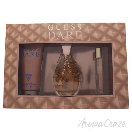 Guess Dare by Guess for Women - 3 Pc Gift Set 3.4oz EDT Spra