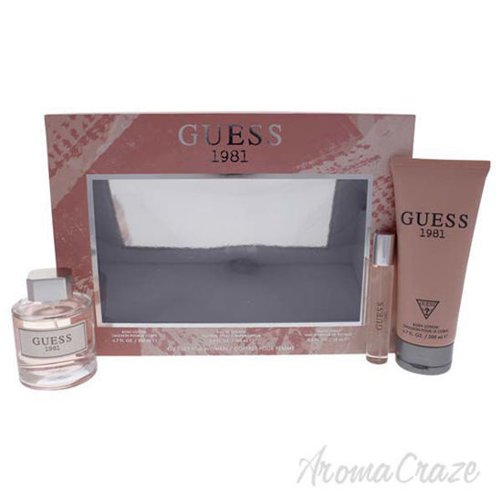 Guess 1981 by Guess for Women - 3 Pc Gift Set 3.4oz EDT Spra
