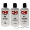 Picture of CHI Infra Trio Kit by CHI for Unisex - 3 Pc 12oz CHI Silk Infusion, 12oz CHI Infra Shampoo, 12oz CHI Infra Treatment