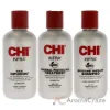 Picture of CHI Infra Trio Kit by CHI for Unisex - 3 Pc 6oz CHI Silk Infusion, 6oz CHI Infra Shampoo, 6oz CHI Infra Treatment