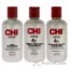 Picture of CHI Infra Trio Kit by CHI for Unisex - 3 Pc 6oz CHI Silk Infusion, 6oz CHI Infra Shampoo, 6oz CHI Infra Treatment