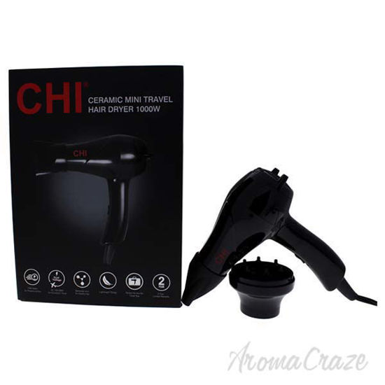 Air Ceramic Mini Travel Dryer by CHI for Unisex - 1 Pc Hair 