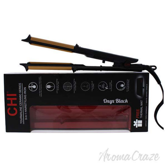 Tourmaline Ceramic 3-In-1 Hairstyling Flat Iron by CHI for U